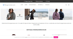 Desktop Screenshot of morgonrockar.com